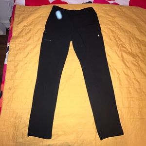 FIGS Women’s Yola Scrub Pants, XS in Black